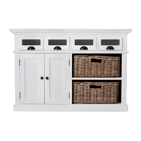 Halifax Kitchen Buffet - White | Marcottestyle