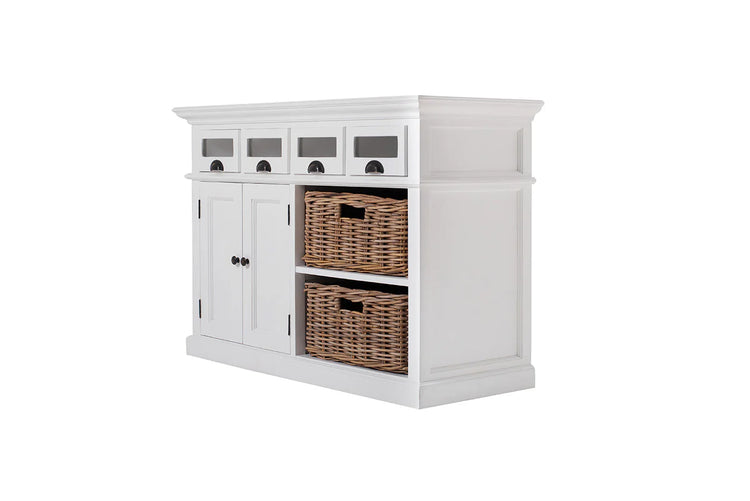 Halifax Kitchen Buffet - White | Marcottestyle
