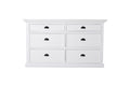 Halifax Bedroom Commode - Blanc