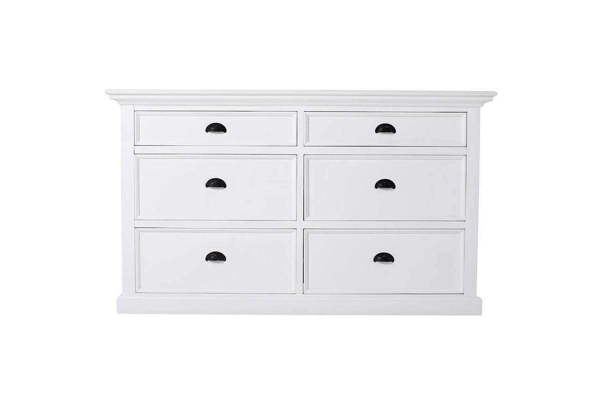 Halifax Bedroom Dresser - Wit | Marcottestyle
