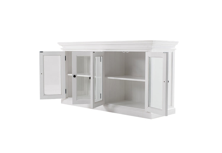 Halifax 4 Door Sideboard - White | Marcottestyle