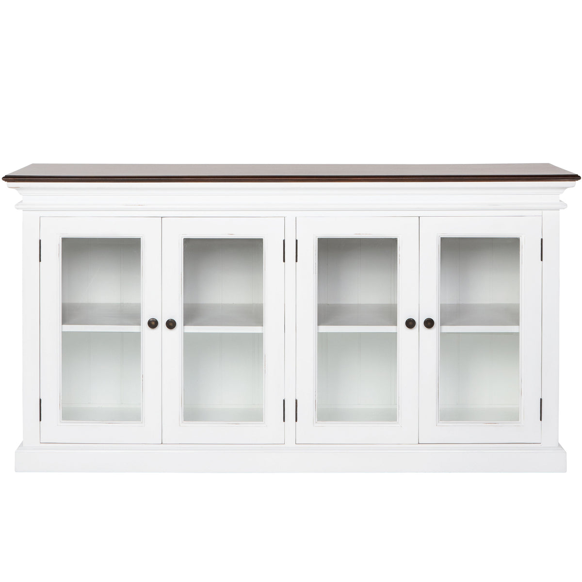 Halifax Accent Display Buffet with 4 Glass Doors | Marcottestyle