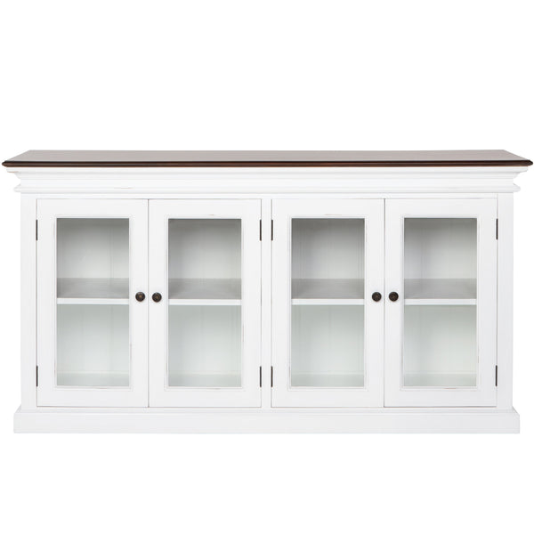 Halifax Accent Display Buffet with 4 Glass Doors | Marcottestyle