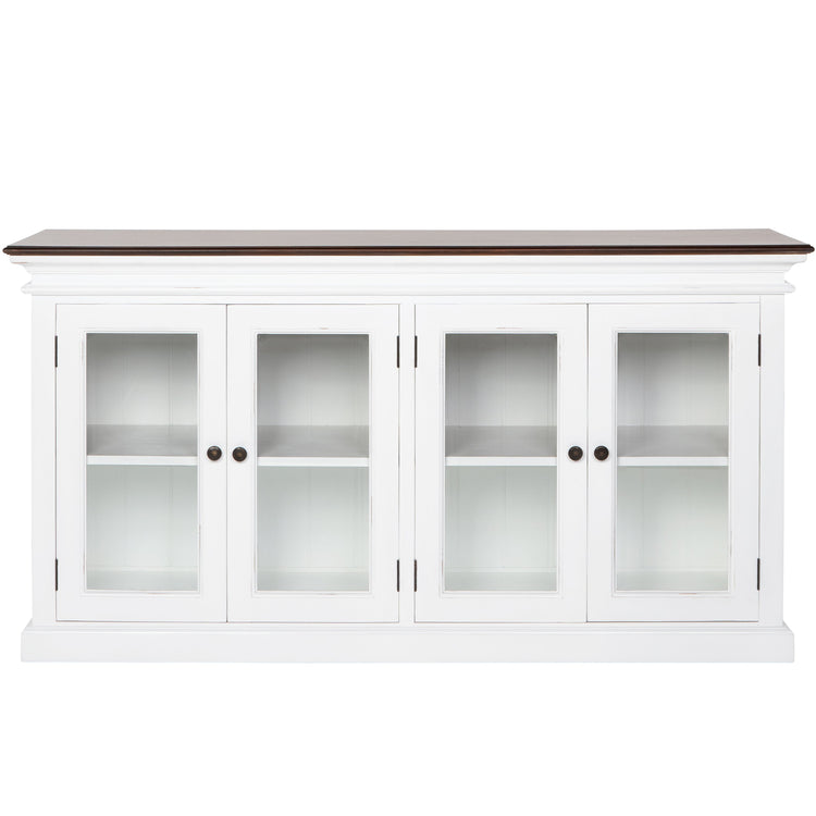 Halifax Accent Display Buffet with 4 Glass Doors | Marcottestyle
