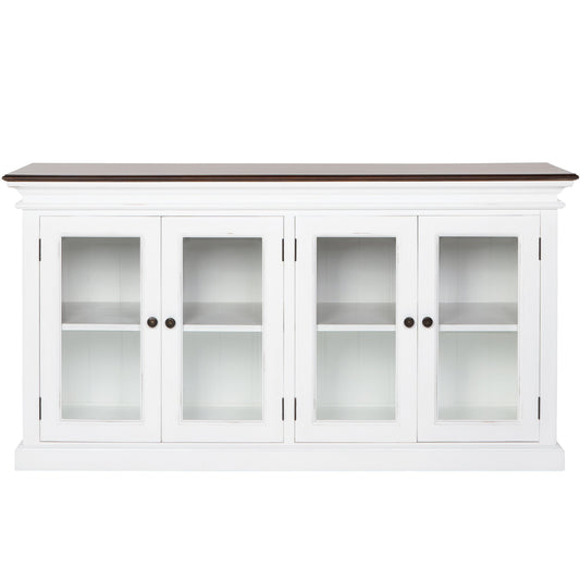 Halifax Accent Display Buffet with 4 Glass Doors | Marcottestyle