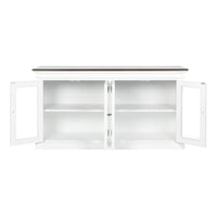 Halifax Accent Display Buffet mit 4 Glastüren - Lifestyle View | Marcottestyle
