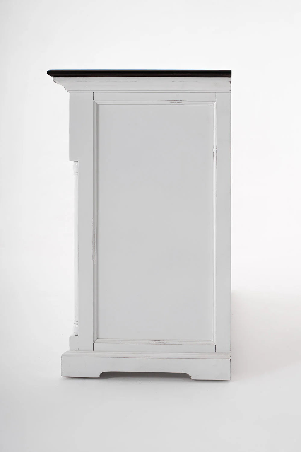 Provence Accent Buffet - White With Dark Brown Top | Marcottestyle