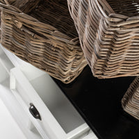 Halifax Kontrast Anrichte mit 4 Baskets