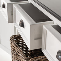 Halifax Kontrast Anrichte mit 4 Baskets