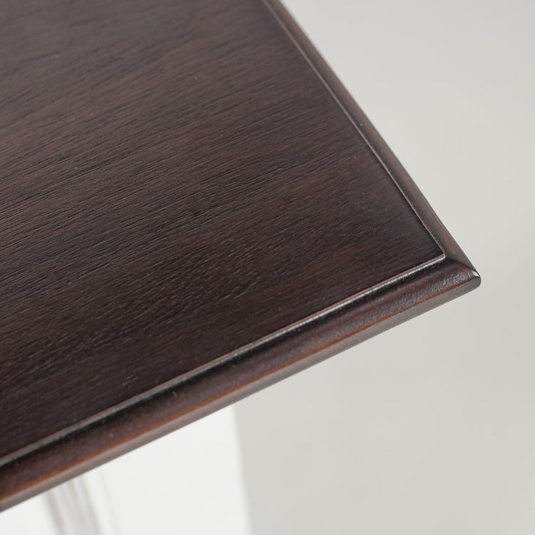 Buffet with 3 Drawers and 5 Doors - White Distress & Deep Brown - Lifestyle View | Marcottestyle