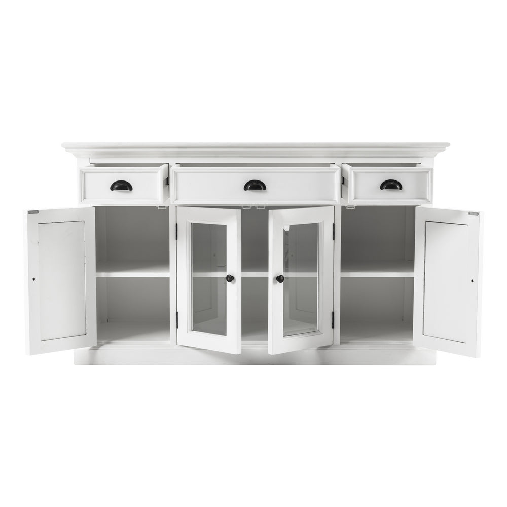Halifax Buffet with 4 Doors 3 Drawers - Lifestyle View | Marcottestyle