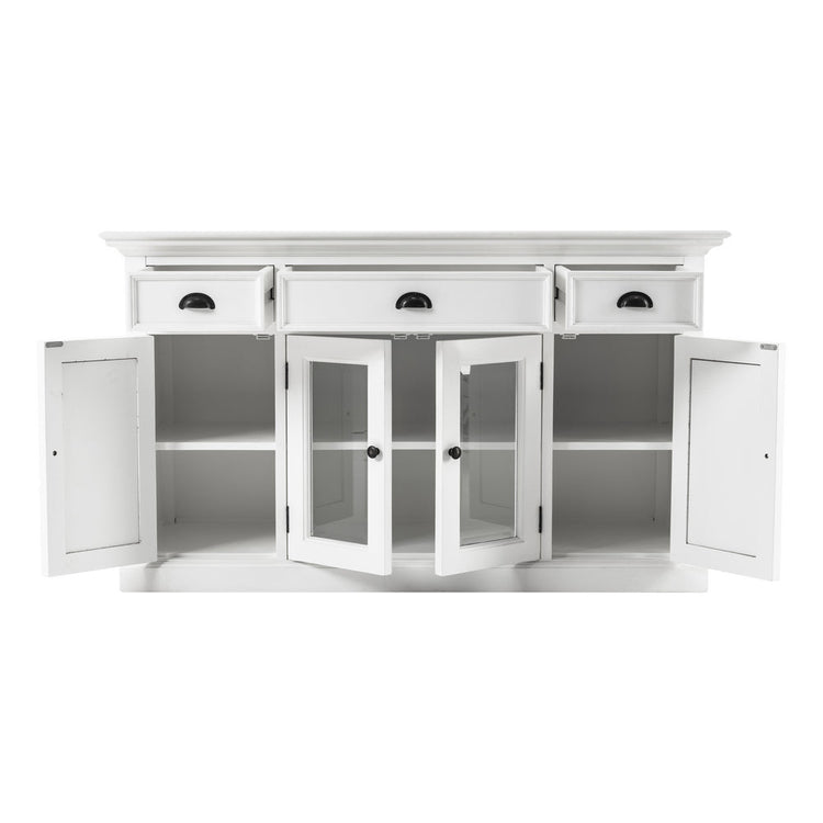 Halifax Buffet with 4 Doors 3 Drawers - Lifestyle View | Marcottestyle