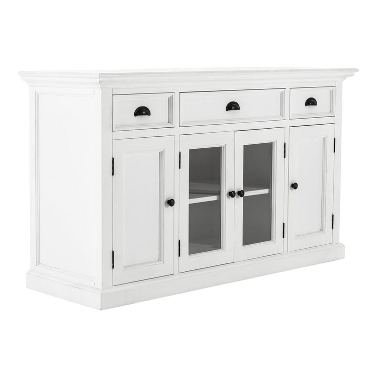 Halifax Buffet with 4 Doors 3 Drawers - Lifestyle View | Marcottestyle