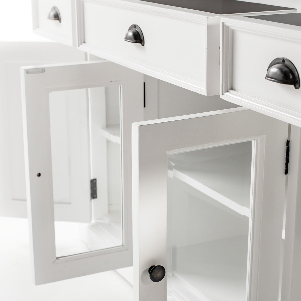 Halifax Contrast Buffet with 4 Doors 3 Drawers - Lifestyle View | Marcottestyle