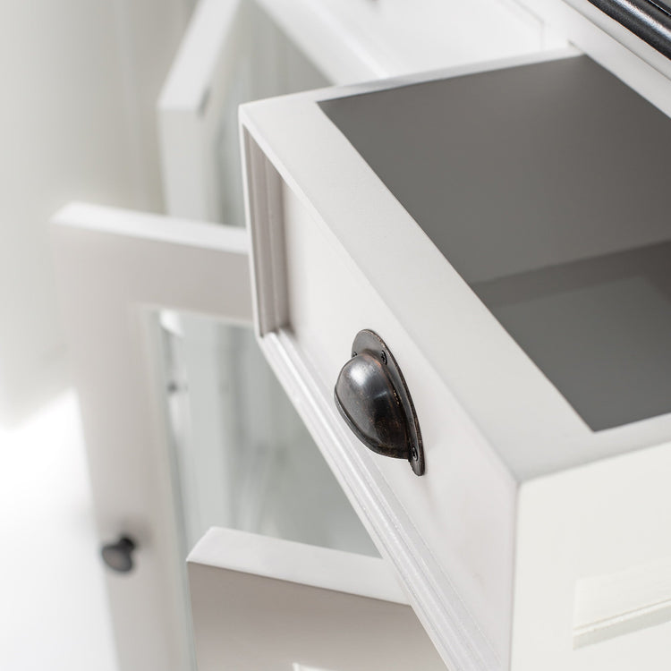 Halifax Contrast Buffet with 4 Doors 3 Drawers - Lifestyle View | Marcottestyle
