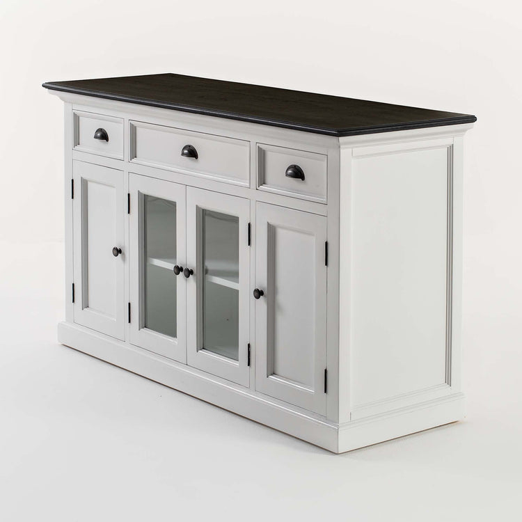 Halifax Contrast Buffet with 4 Doors 3 Drawers - Lifestyle View | Marcottestyle