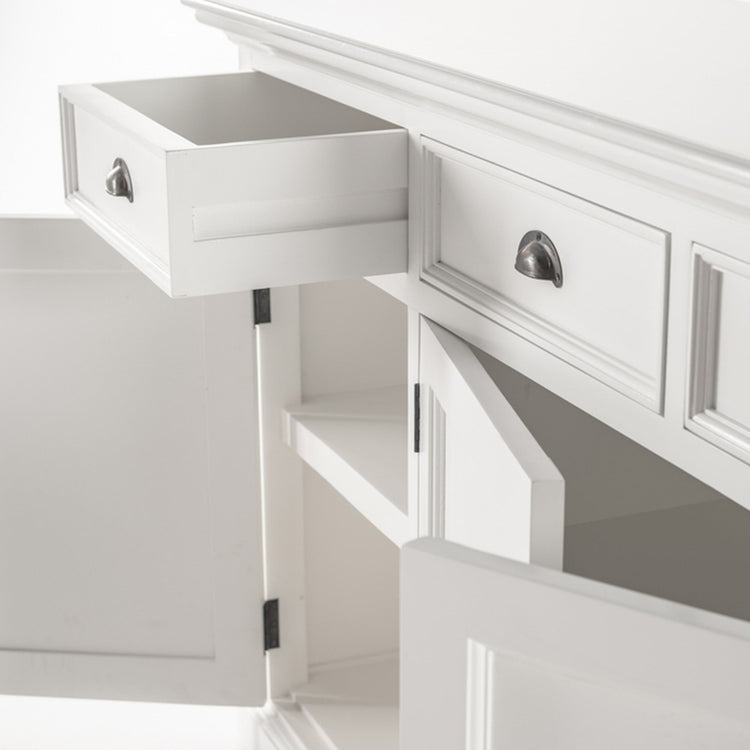 Halifax Buffet with 4 Drawers and 4 Doors - Lifestyle View | Marcottestyle