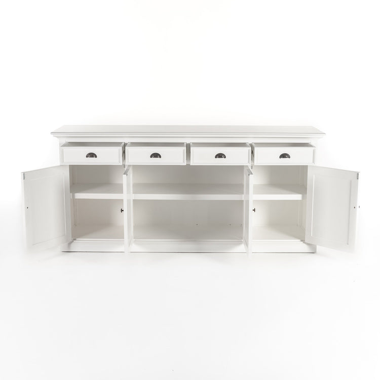 Halifax Buffet with 4 Drawers and 4 Doors - Lifestyle View | Marcottestyle
