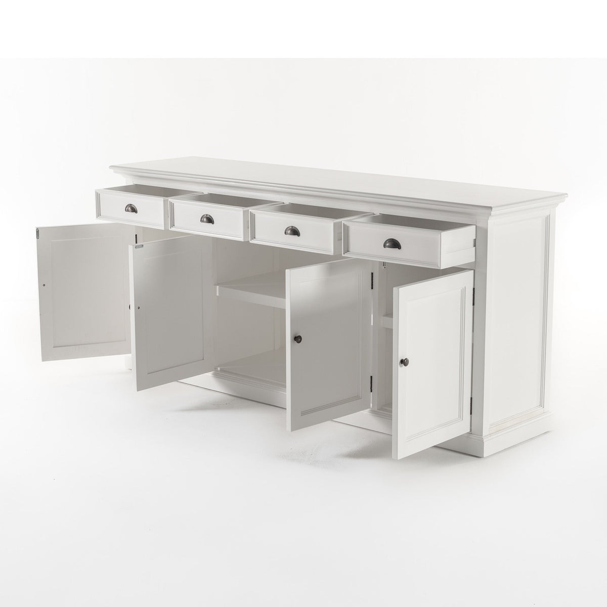 Halifax Buffet with 4 Drawers and 4 Doors - Lifestyle View | Marcottestyle
