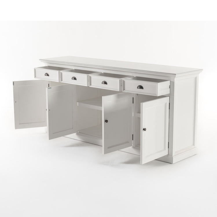 Halifax Buffet with 4 Drawers and 4 Doors - Lifestyle View | Marcottestyle