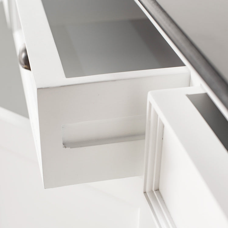 Halifax Contrast Buffet - Classic White & Black - Lifestyle View | Marcottestyle