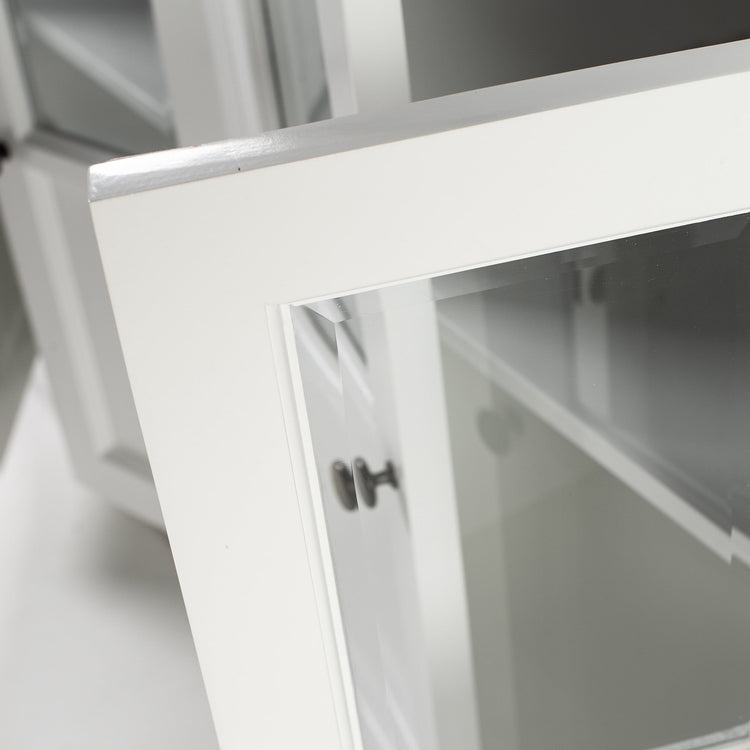 Halifax Contrast Buffet with 6 Glass Doors - Lifestyle View | Marcottestyle