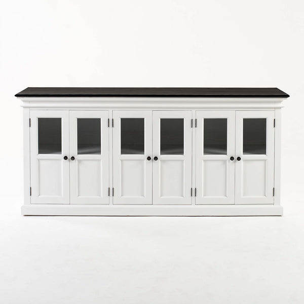 Halifax Contrast Buffet with 6 Glass Doors | Marcottestyle