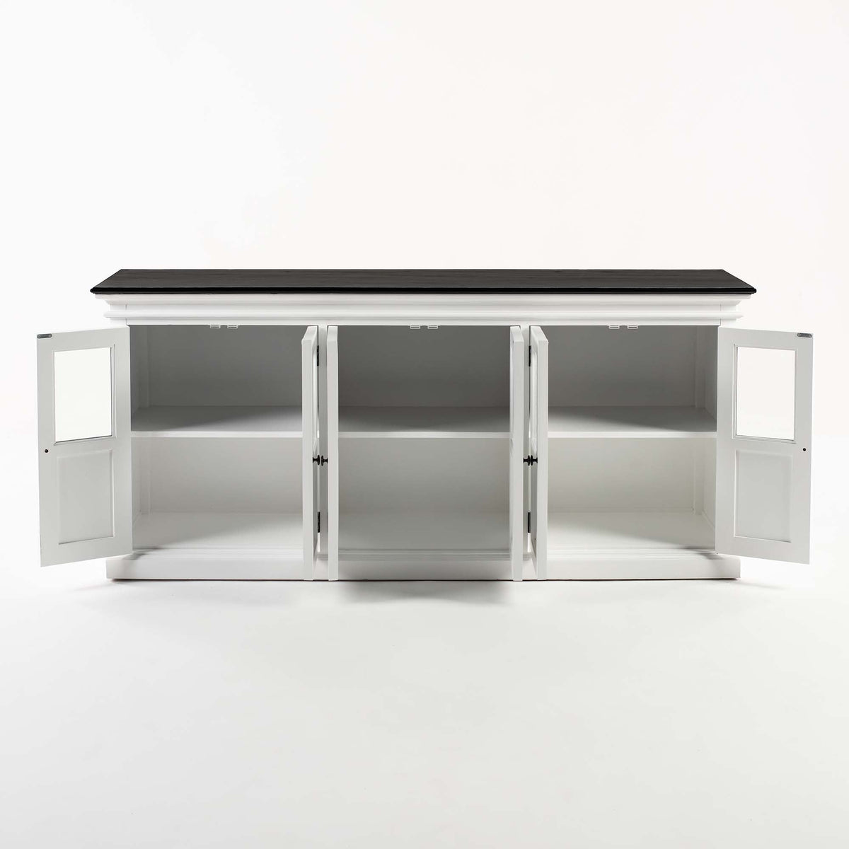 Halifax Contrast Buffet with 6 Glass Doors - Lifestyle View | Marcottestyle