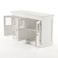 Halifax Buffet avec 4 Portes en verre