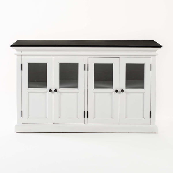 Halifax Contrast Buffet with 4 Glass Doors | Marcottestyle