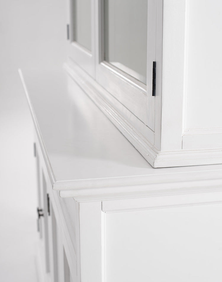 Halifax Buffet & Hutch - Blanc - lifestyle | Marcottestyle