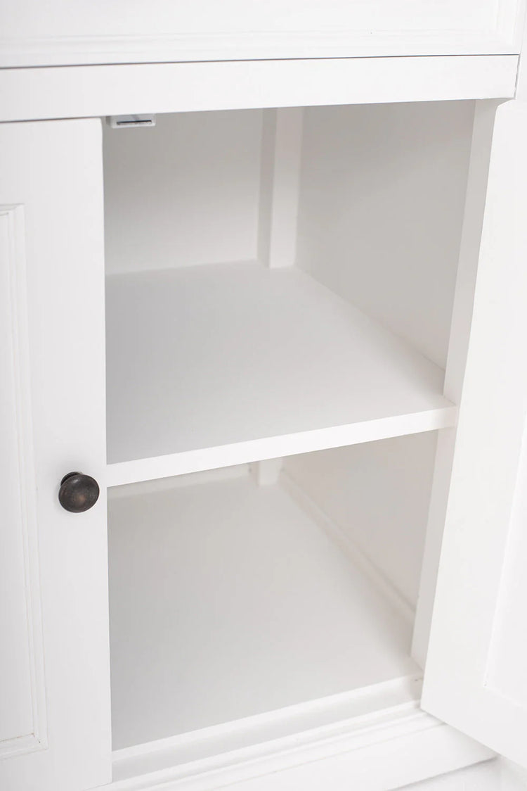 Halifax Buffet & Hutch - Blanc - lifestyle | Marcottestyle