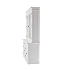 Halifax Buffet & Hutch - Weiß | Marcottestyle