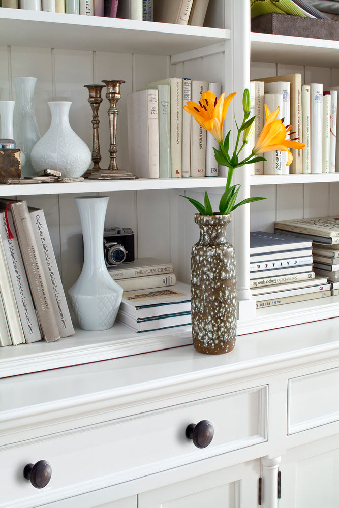Provence Buffet and Open Hutch Cabinet - Blanc - lifestyle | Marcottestyle