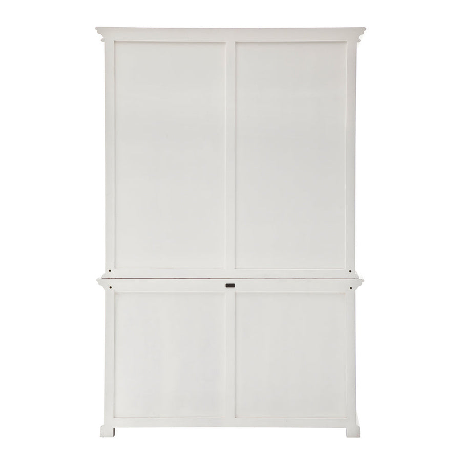Provence Anrichte and Open Aufsatzschrank - Weiß
