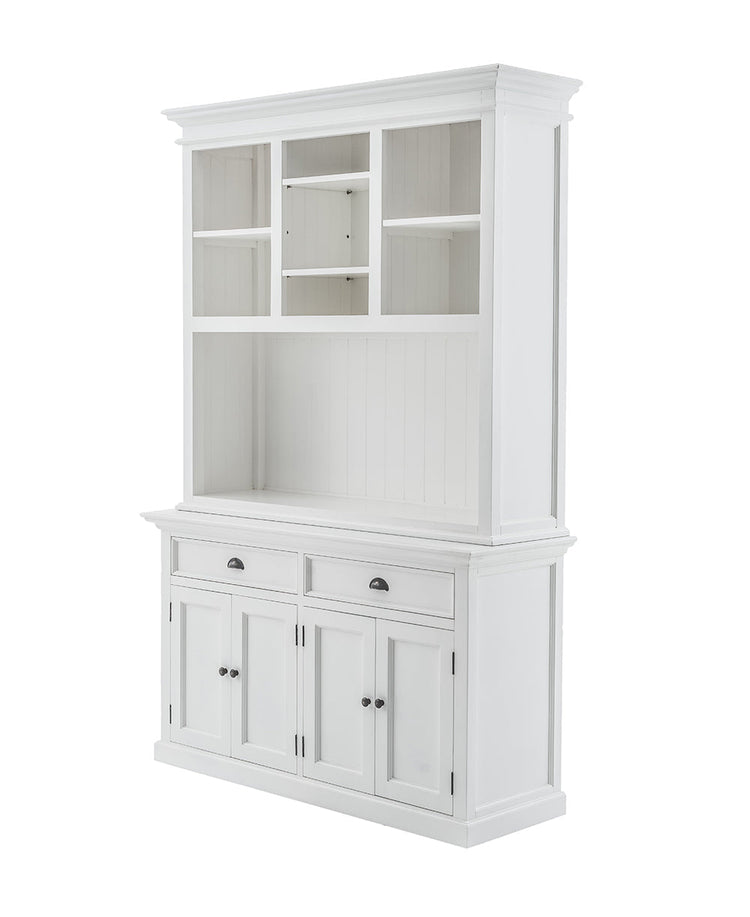 Buffet Hutch Unit with 2 Adjustable Shelves - Lifestyle View | Marcottestyle