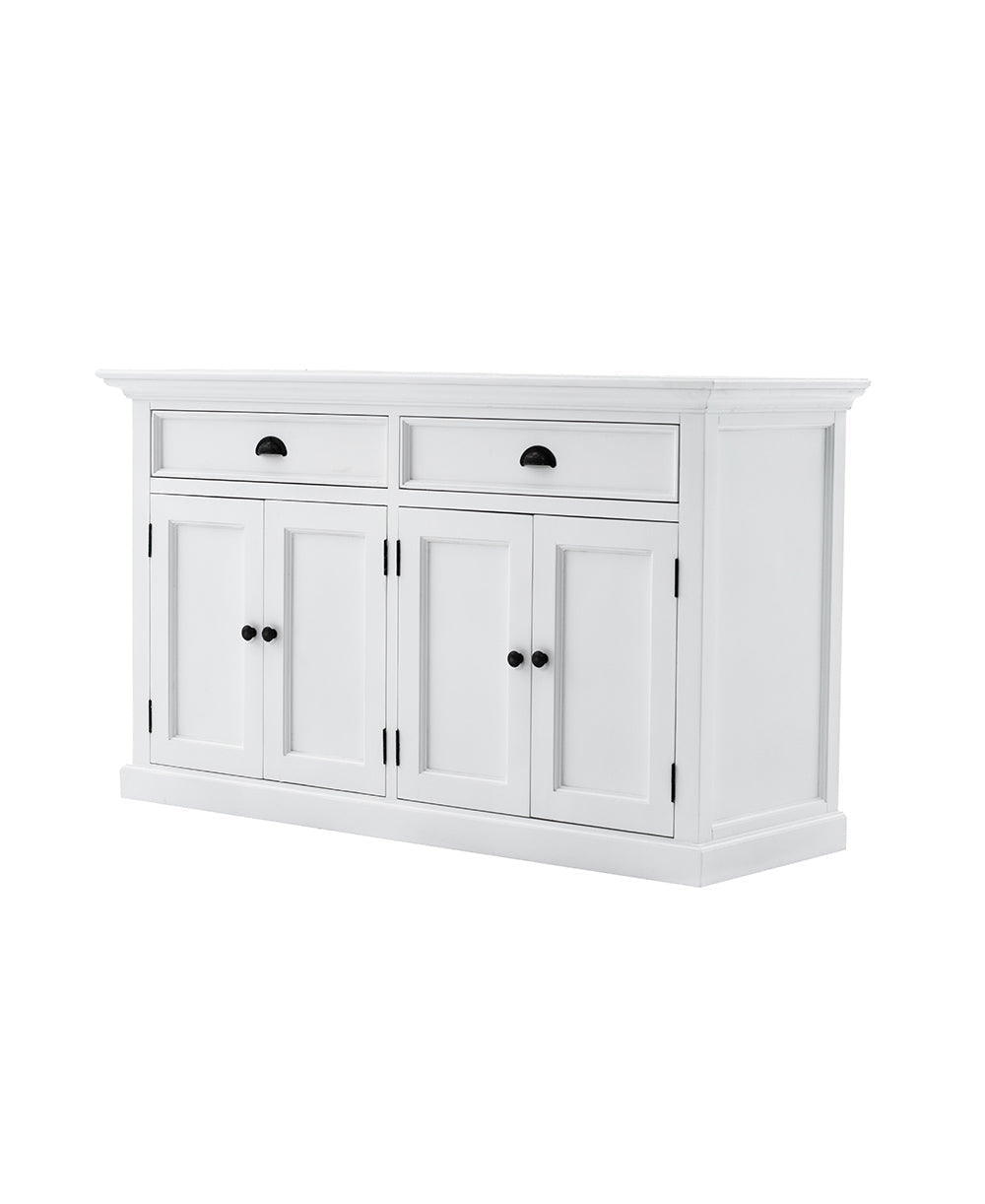 Buffet Hutch Unit with 2 Adjustable Shelves - Lifestyle View | Marcottestyle