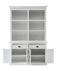 Buffet Hutch Unit with 6 Shelves - Lifestyle View | Marcottestyle