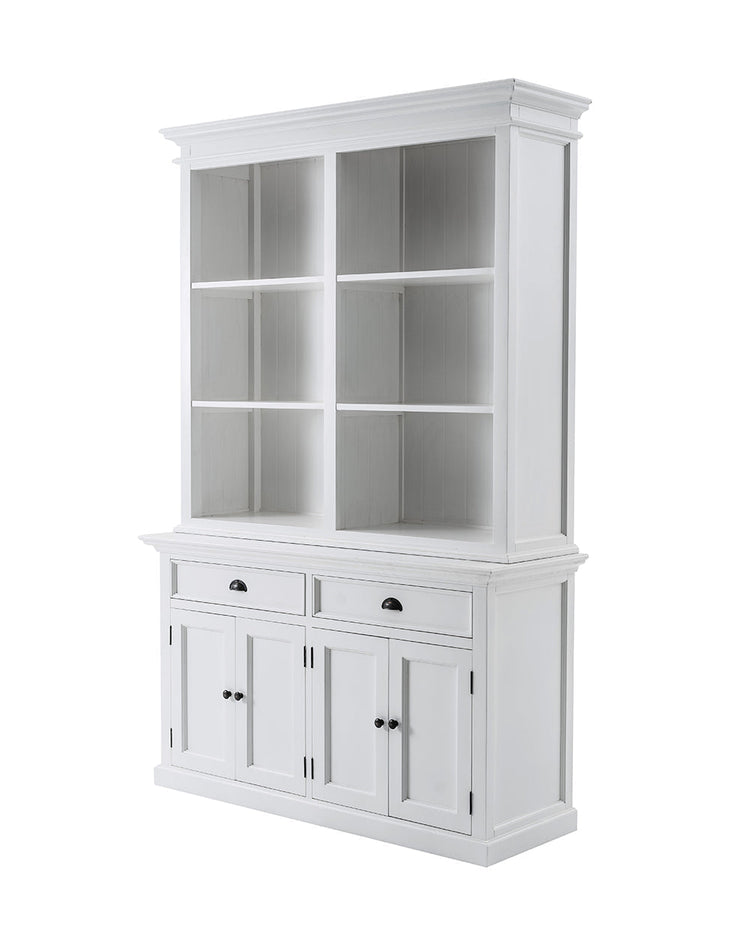 Buffet Hutch Unit with 6 Shelves - Lifestyle View | Marcottestyle