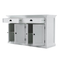 Buffet Hutch Unit with 6 Shelves - Lifestyle View | Marcottestyle