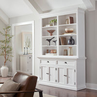 Buffet Hutch Unit with 8 Shelves - Lifestyle View | Marcottestyle