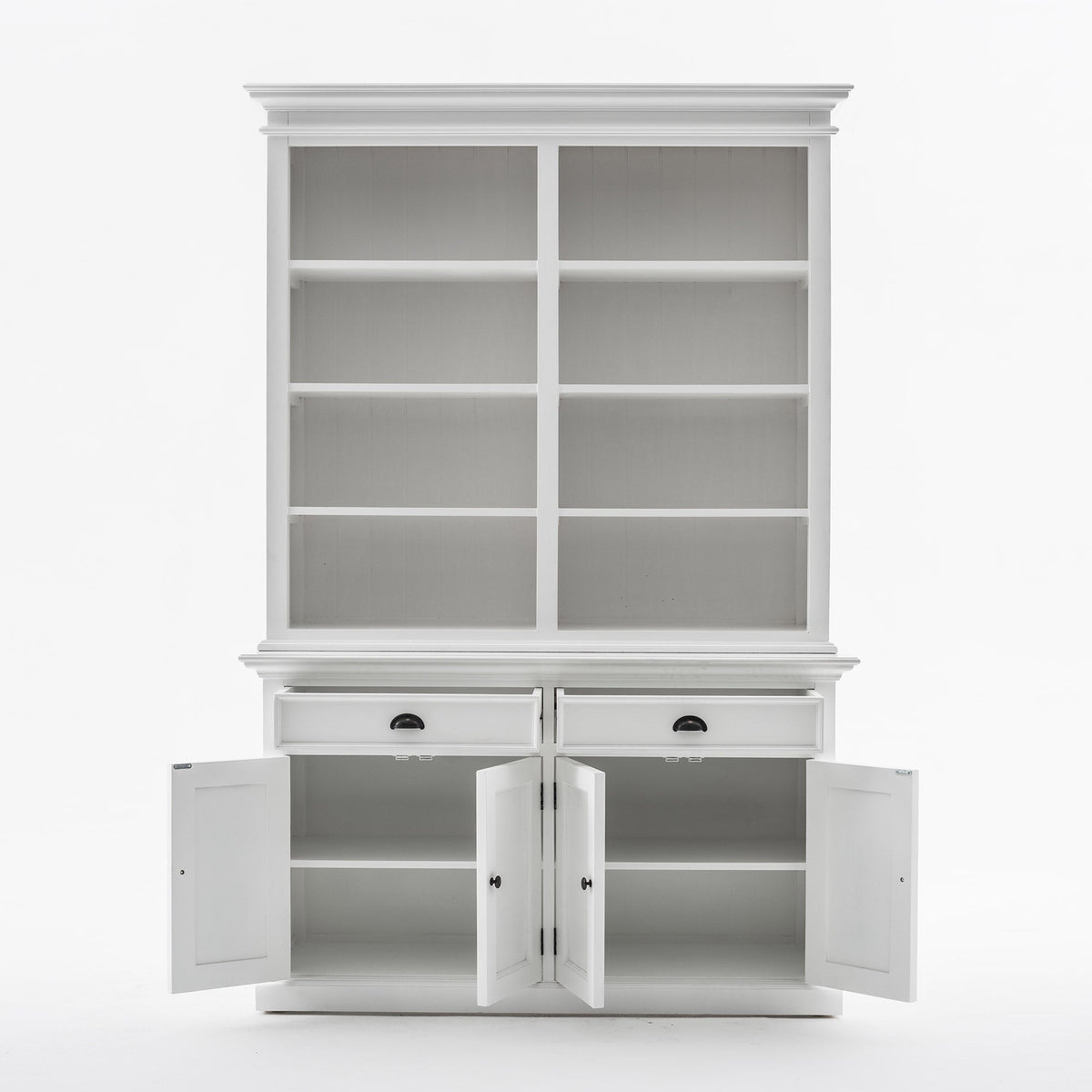 Buffet Hutch Unit with 8 Shelves - Lifestyle View | Marcottestyle