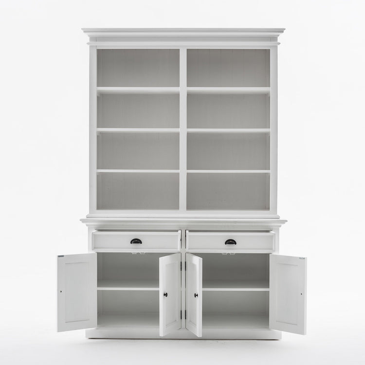 Buffet Hutch Unit with 8 Shelves - Lifestyle View | Marcottestyle