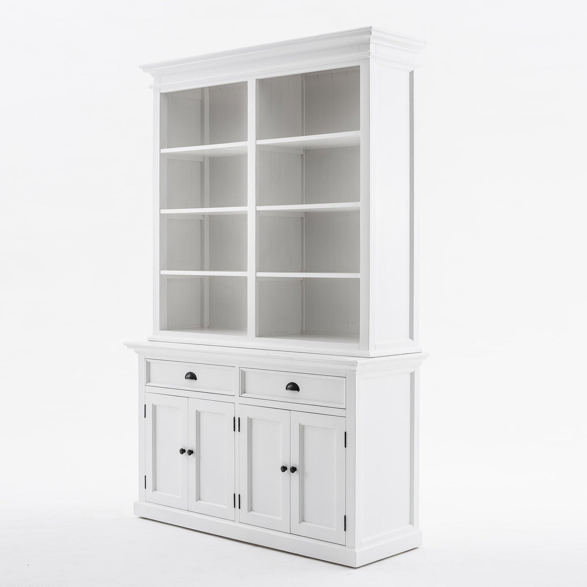 Buffet Hutch Unit with 8 Shelves - Lifestyle View | Marcottestyle
