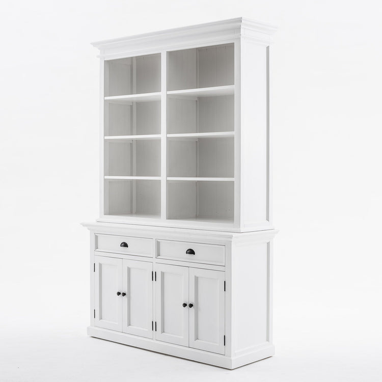 Buffet Hutch Unit with 8 Shelves - Lifestyle View | Marcottestyle