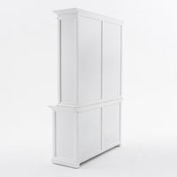 Buffet Hutch Unit with 8 Shelves - Lifestyle View | Marcottestyle