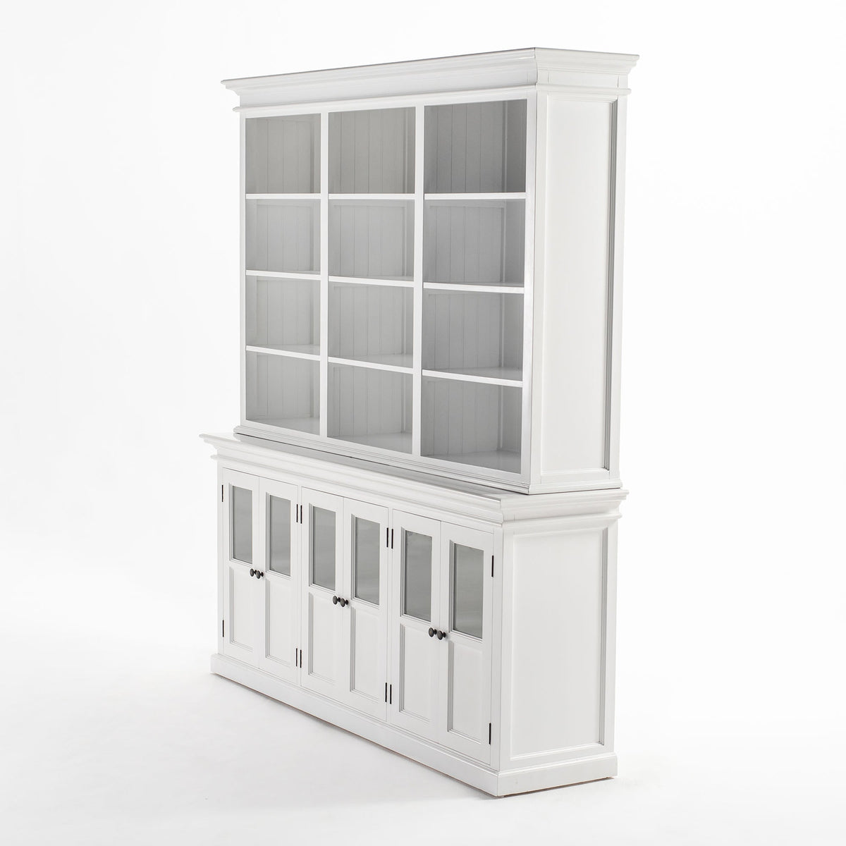 Halifax Hutch Unit with 6 Glass Doors - Photo lifestyle | Marcottestyle