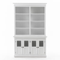 Halifax Hutch Einheit mit 4 Glastüren | Marcottestyle