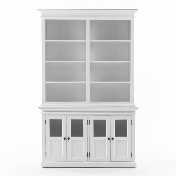Halifax Hutch Unit with 4 Glass Doors | Marcottestyle