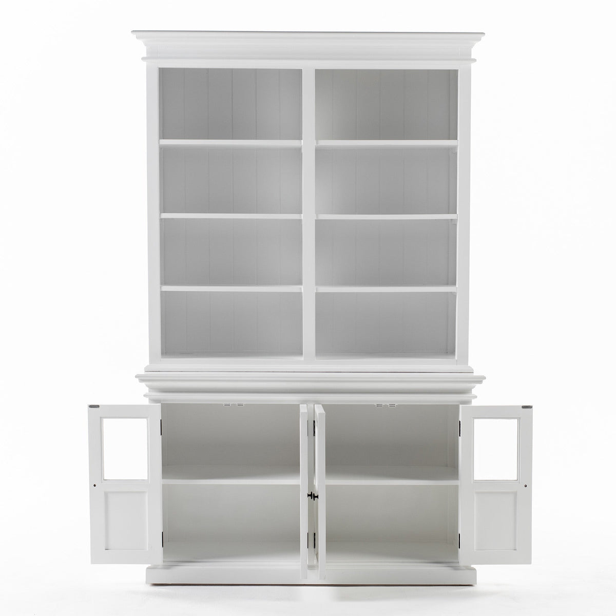 Halifax Hutch Unit with 4 Glass Doors - Photo lifestyle | Marcottestyle